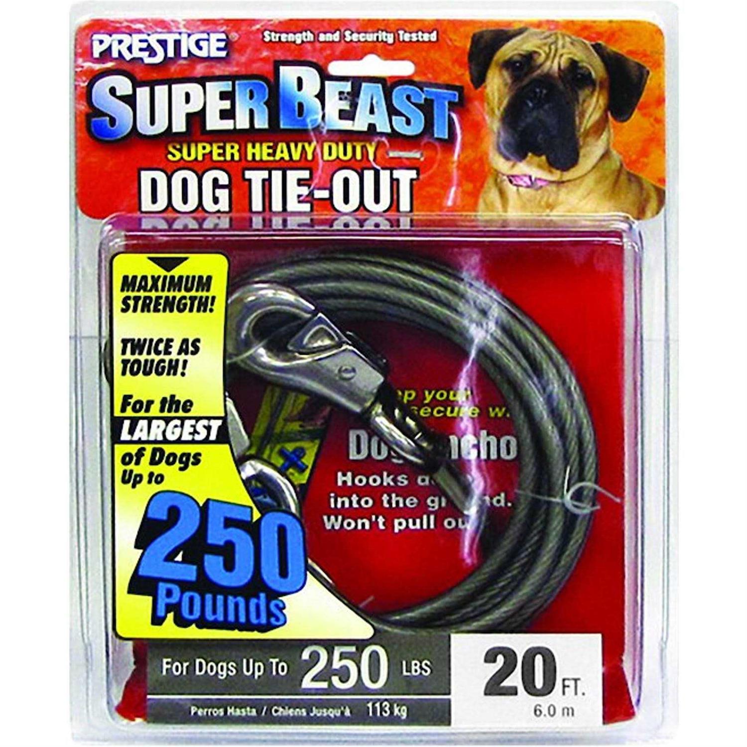 Prestige 20ft XXL Dog Tie-Out