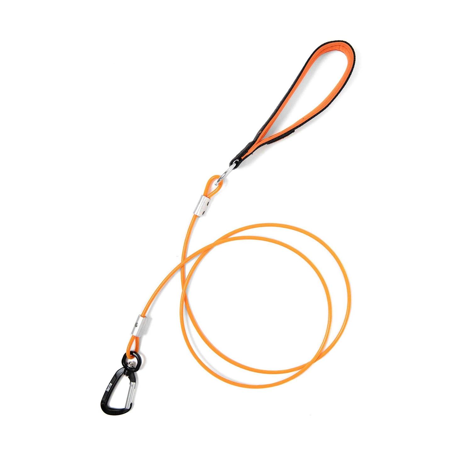 Mighty Paw Chew Proof Dog Leash Metal Cable Chew