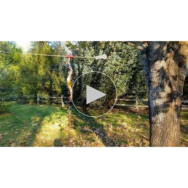 Alternative view of Tumbo Xtreme Trolley Anti-Shock Aerial Dog Runner for Yard
