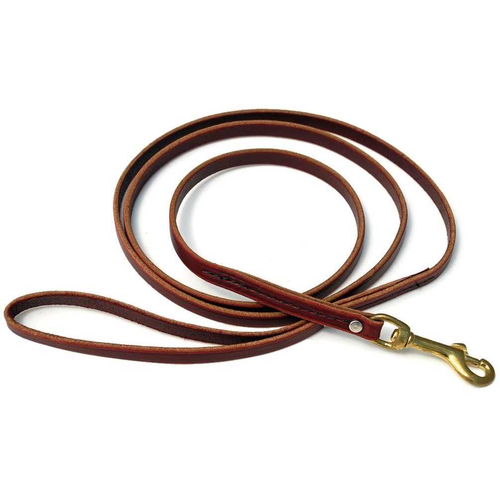 Alternative view of Signature K9 Signature Standard Leather Leash