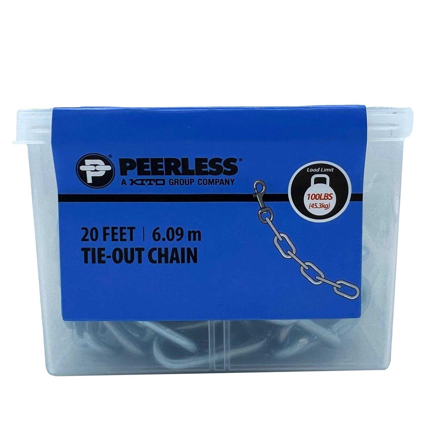 Peerless Chain 20 Foot Heavy-Duty Tie-Out Chain