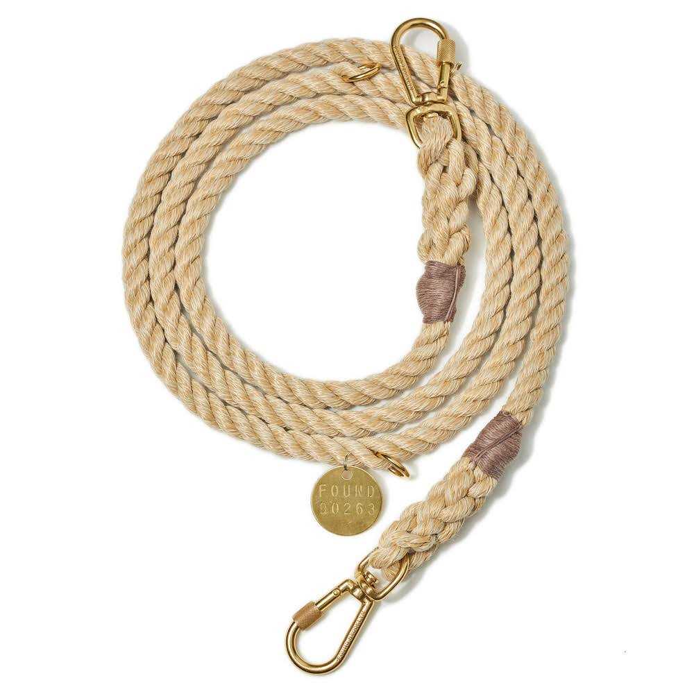 Found My Animal Adjustable Rope Dog Leash