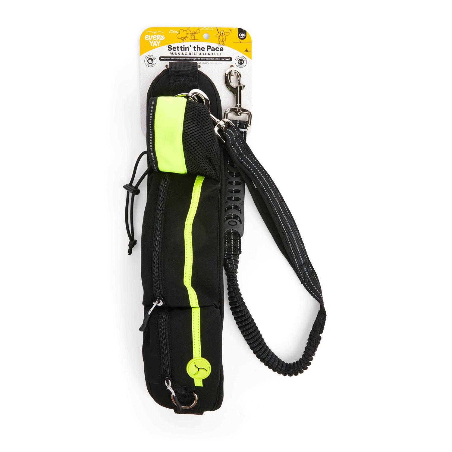 EveryYay Settin' the Pace Running Belt & Leash Set for Dogs