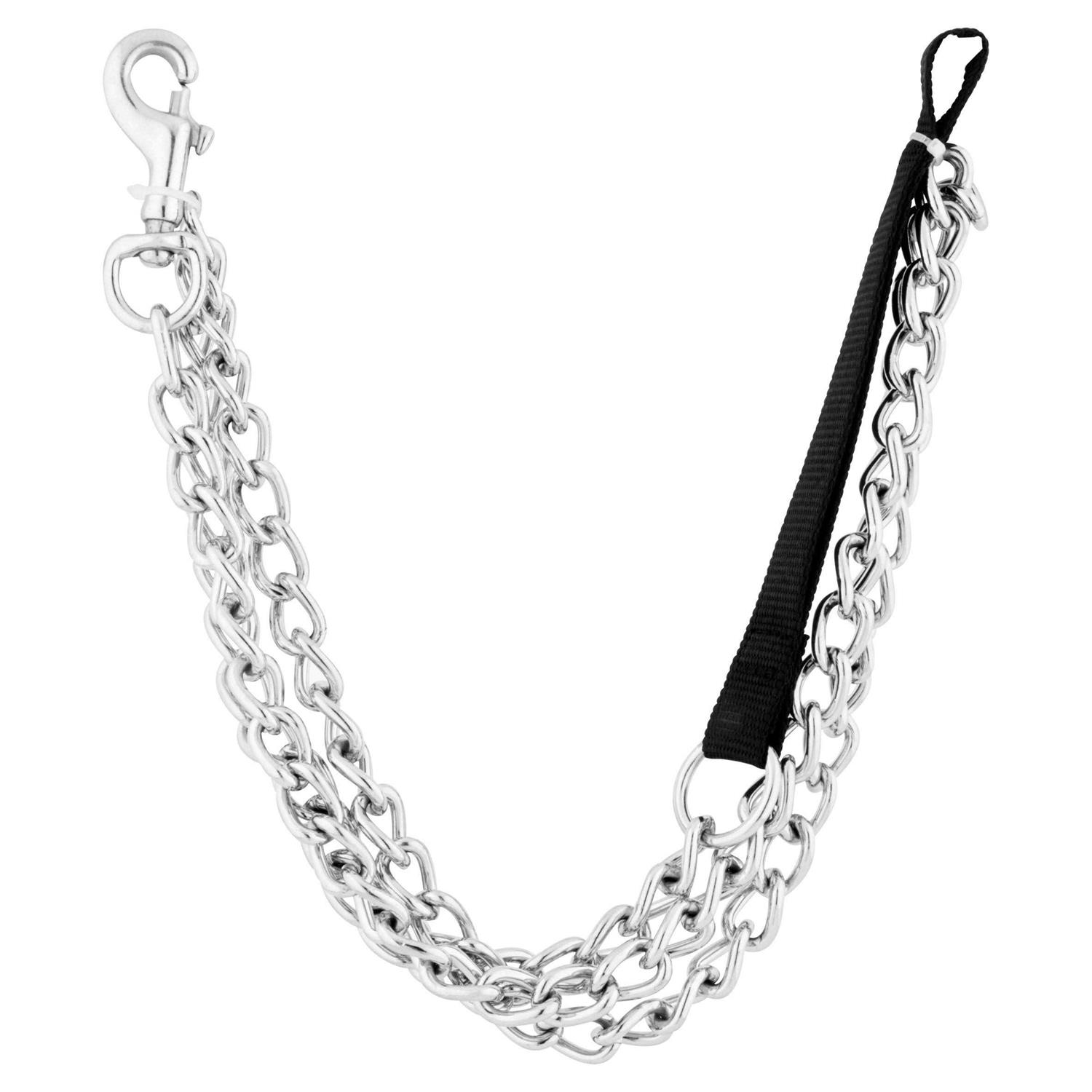 Pet Champion 5' Nylon & Steel Chain Dog Leash
