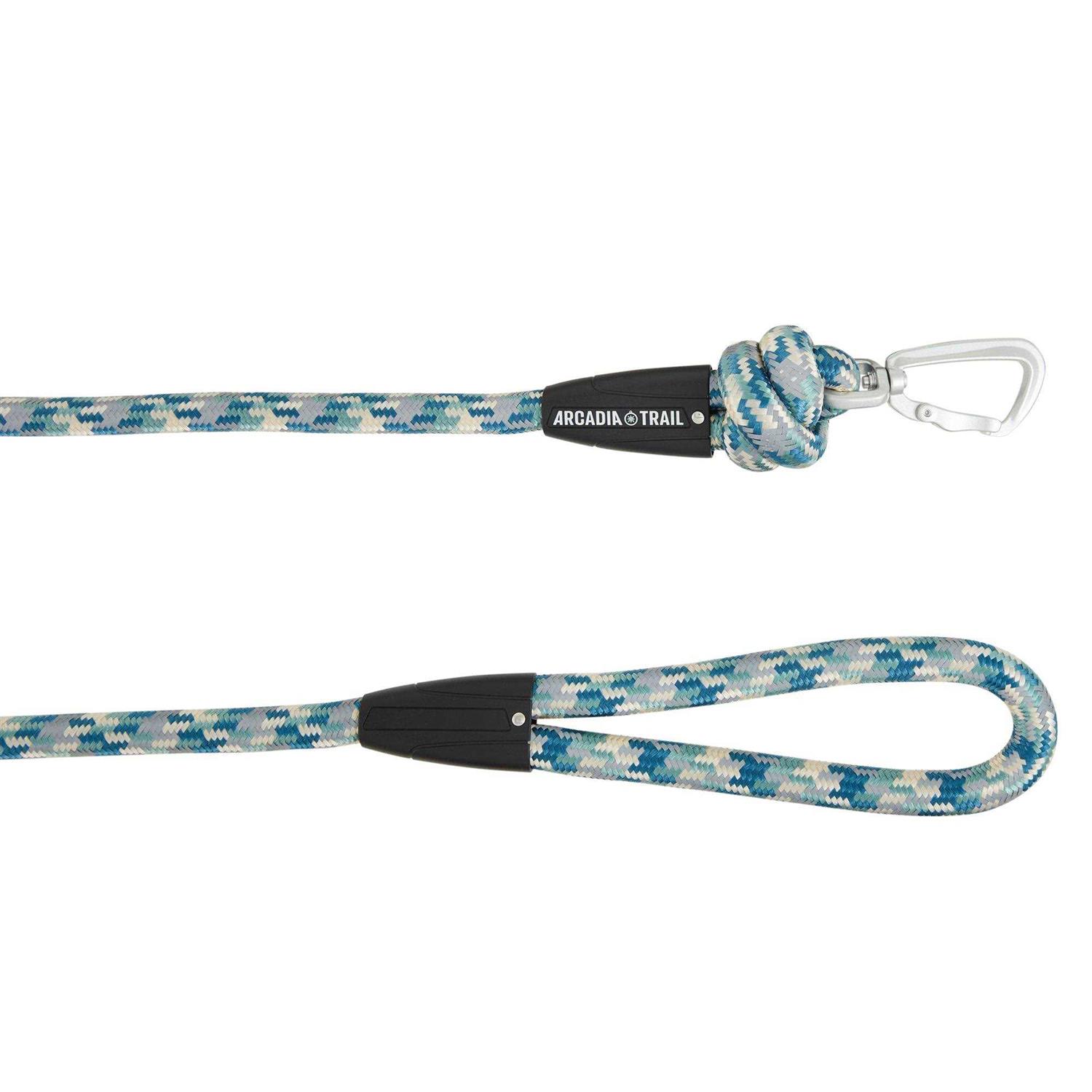 Arcadia Trail Rope 4' Blue Dog Leash