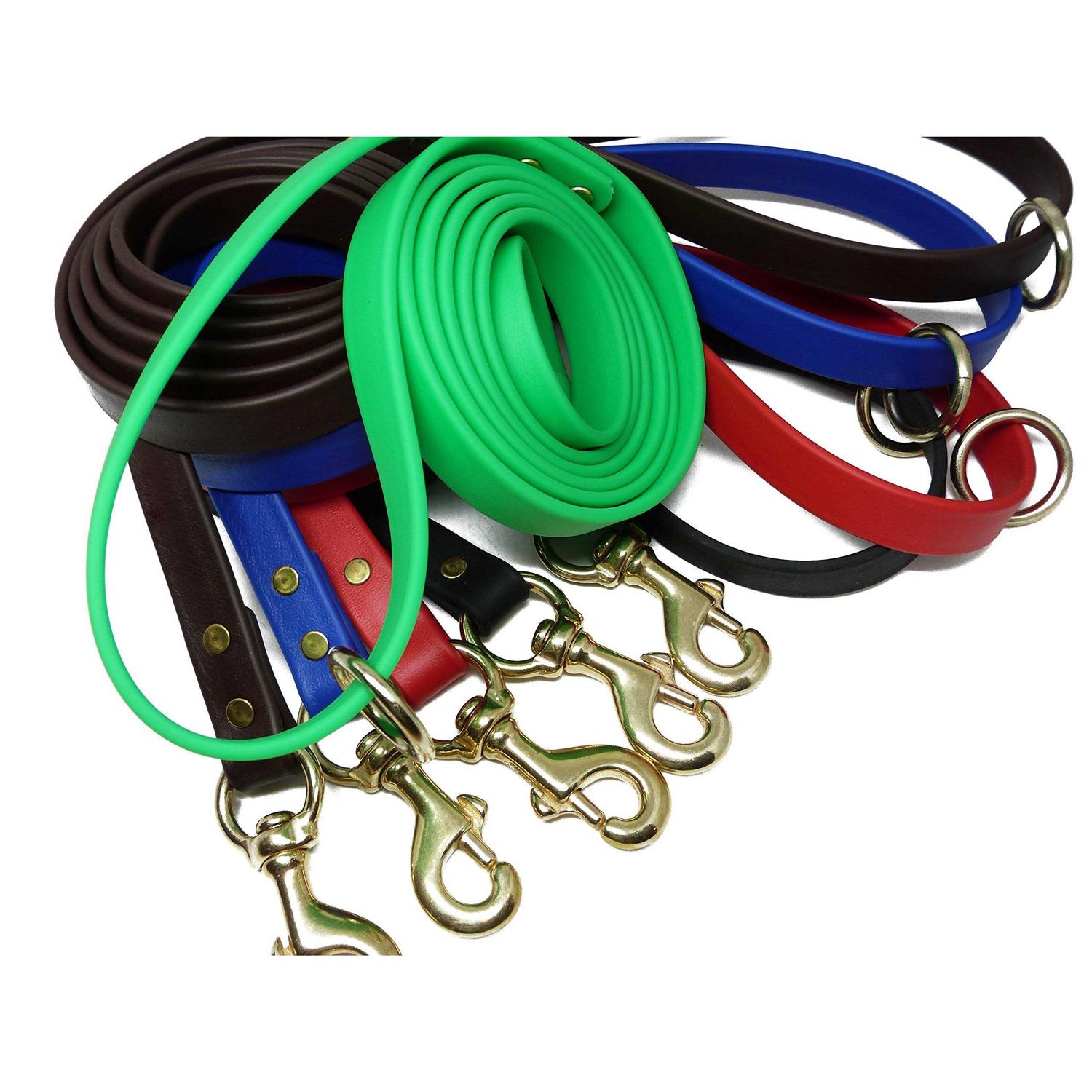 Alternative view of Jim Hodges Dog Training gummy Dog Leash Biothane Dog Training Leash