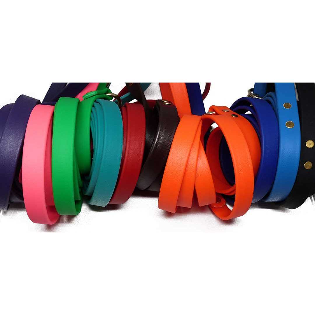 Alternative view of Jim Hodges Dog Training gummy Dog Leash Biothane Dog Training Leash