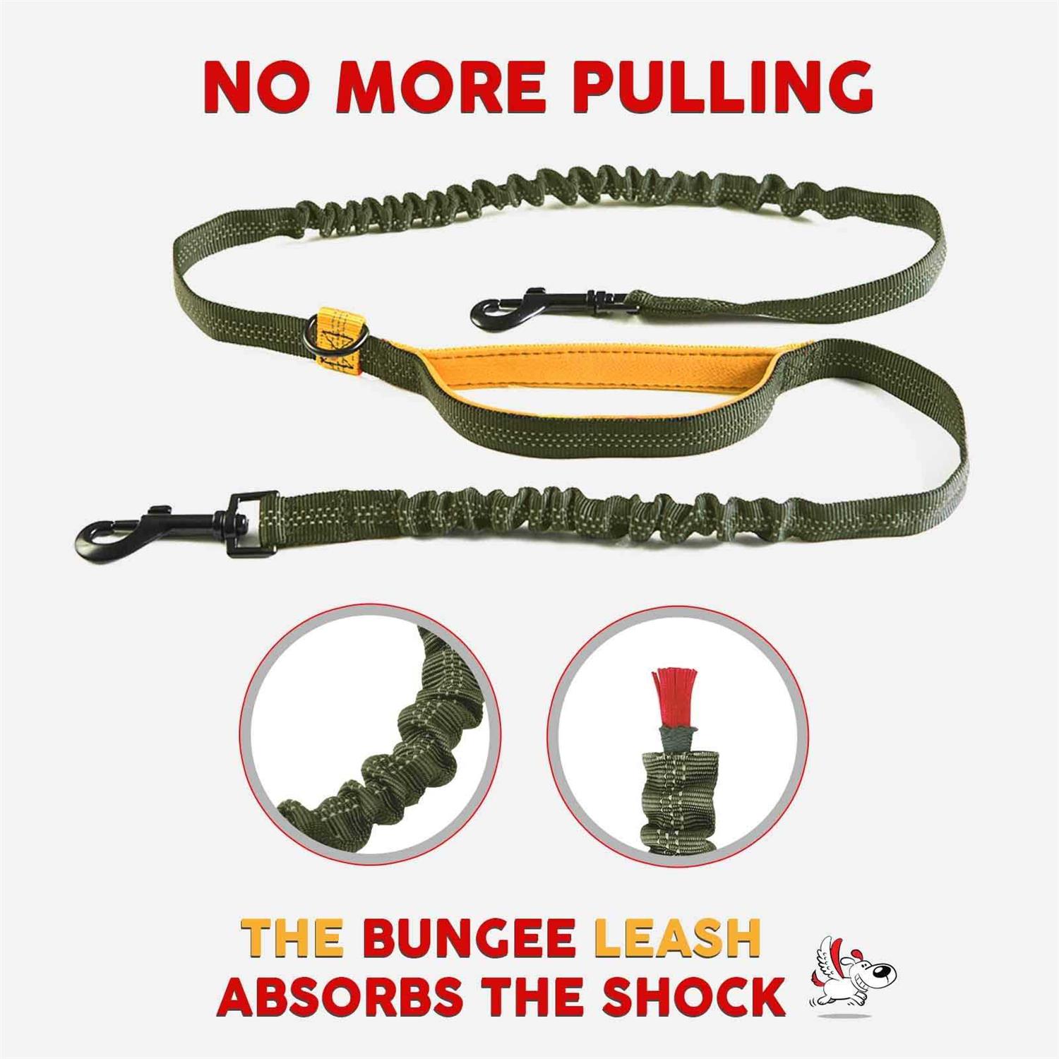 Alternative view of Pet Dreamland Exquisite Double Dog Leash for Large Dogs Hands Free Dog Leash 2 Dogs