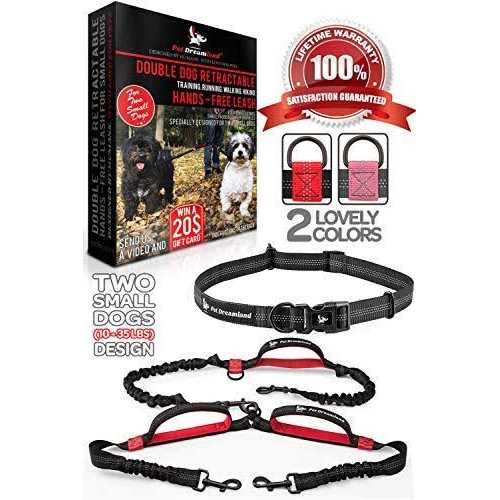 Alternative view of Pet Dreamland Exquisite Double Dog Leash for Large Dogs Hands Free Dog Leash 2 Dogs