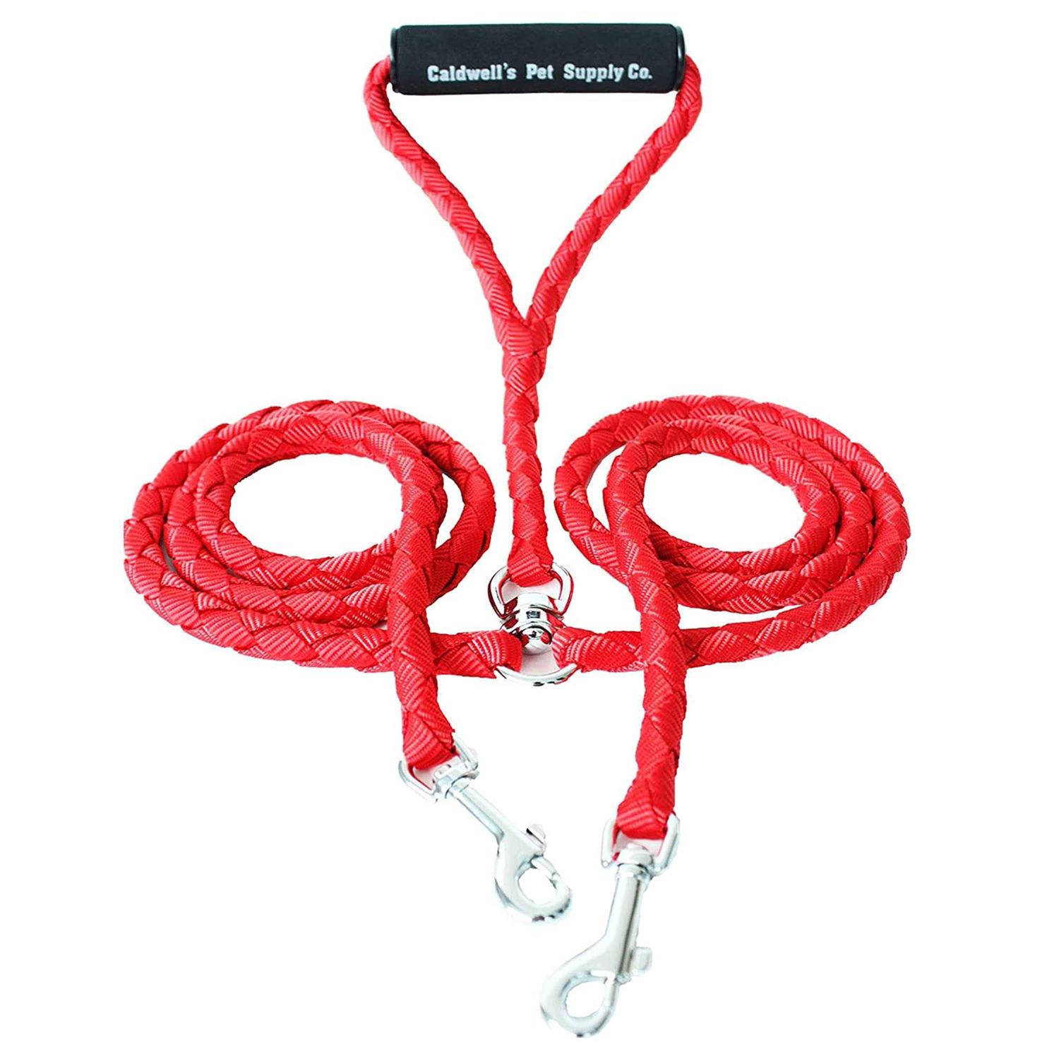 Caldwell's Pet supply co. Dual Dog Leash Double Dog Leash