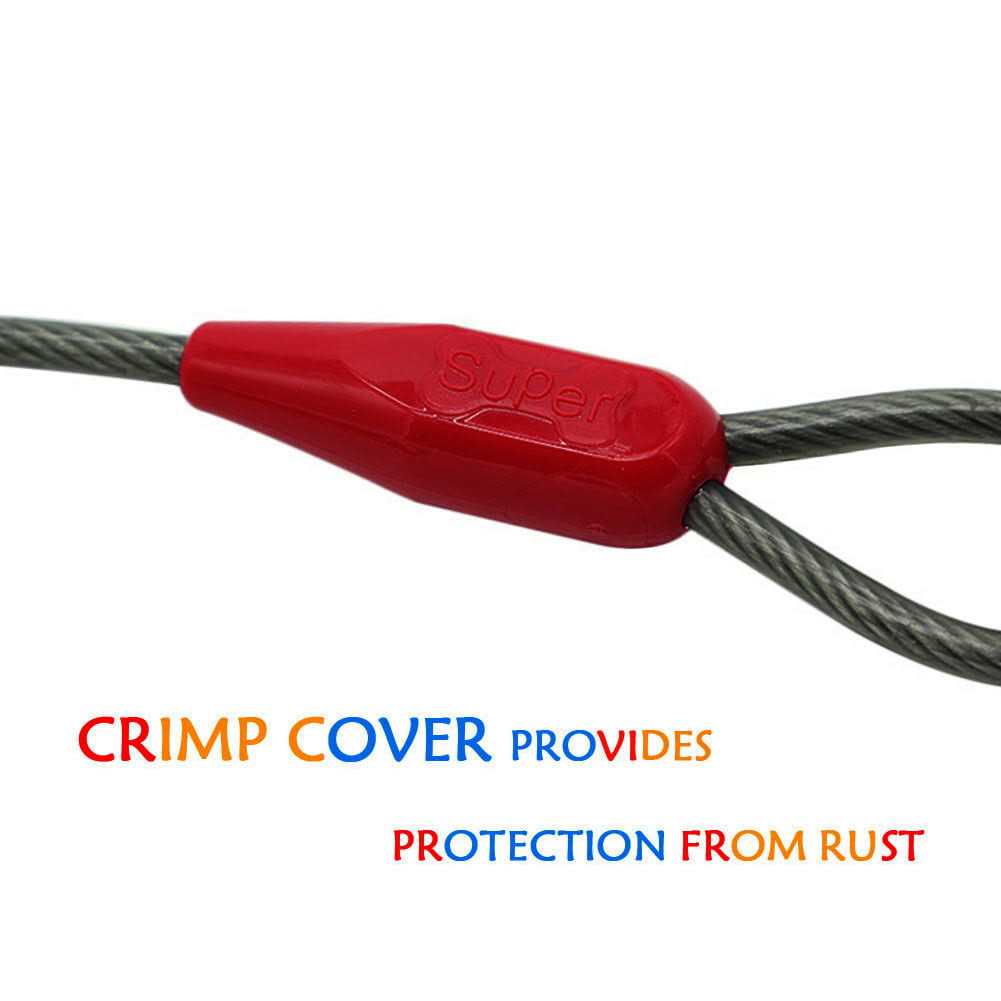 Alternative view of Petest Reflective Tie-Out Cable Dogs Up