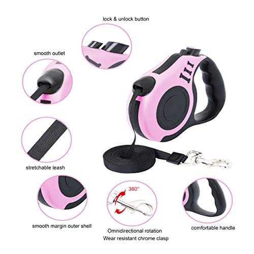 Alternative view of PETIMP Retractable Dog Leash Lightweight 16FT Leash