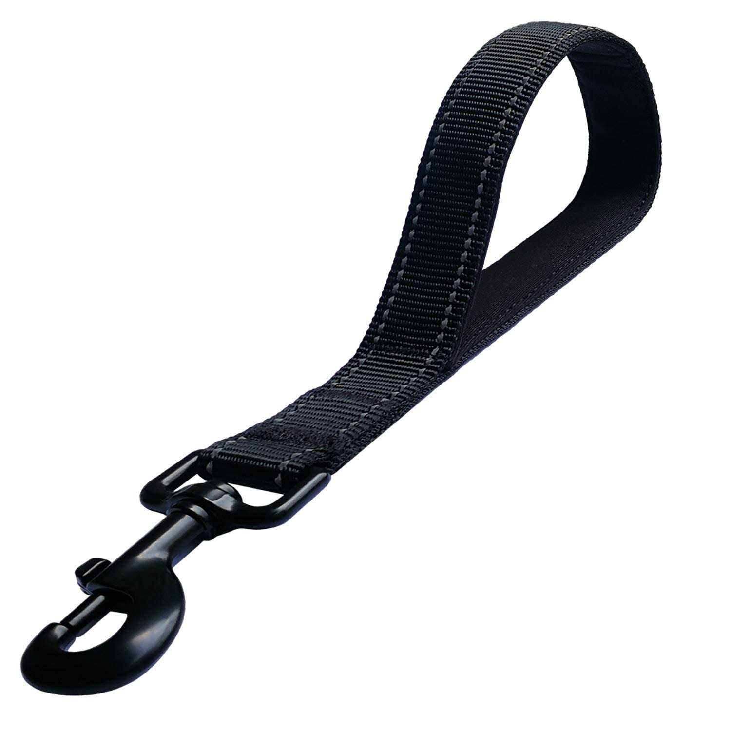 DOGSAYS Short Dog Leash Traffic Padded Handle Heavy Duty Short Nylon Dog Lead for Training Control