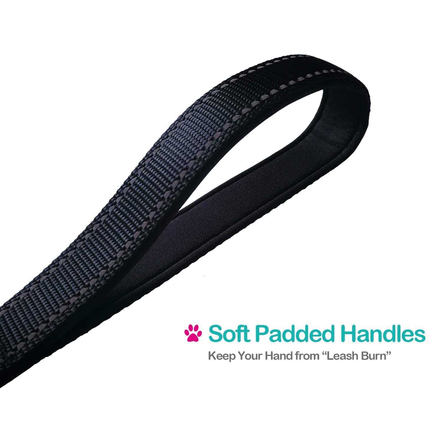 Alternative view of DOGSAYS Short Dog Leash Traffic Padded Handle Heavy Duty Short Nylon Dog Lead for Training Control