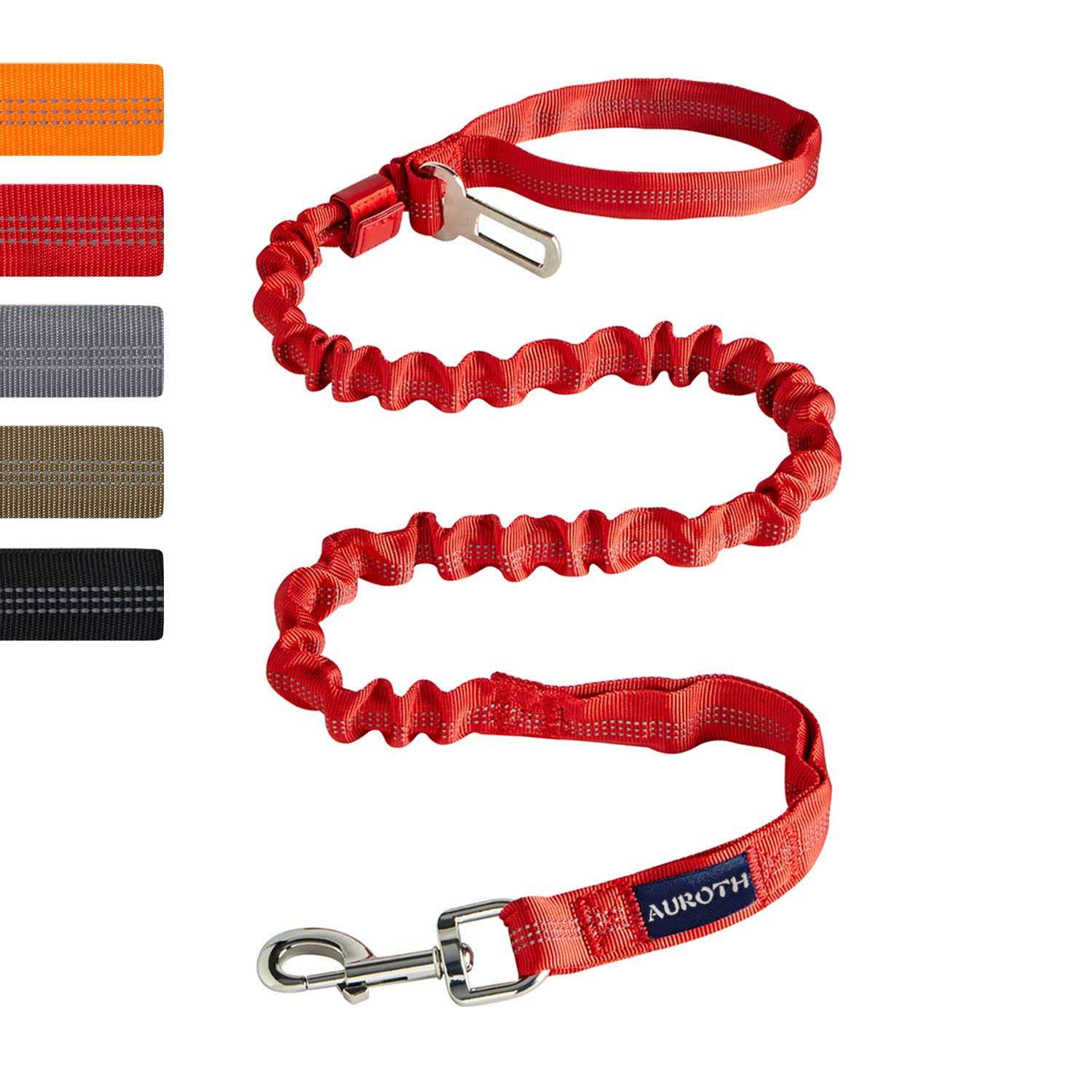 Auroth Dog Leash Large Dogs Heavy Duty Dog Leash Bungee