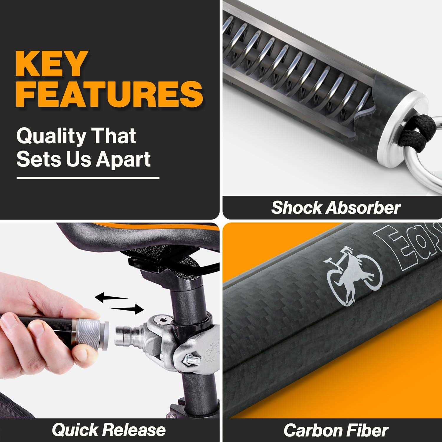 Alternative view of Malabi V2.0-180 Rotating Dog Bike Leash With Shock Absorbers and Quick Attach Mechanism