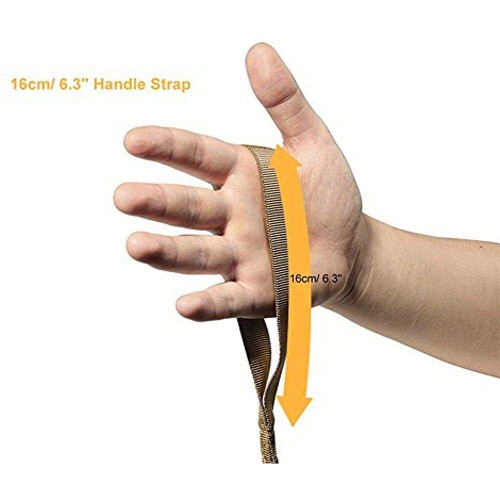 Alternative view of OneTigris Tactical Dog Training Bungee Leash with 2 Control Handle Quick Release Nylon Leads Rope