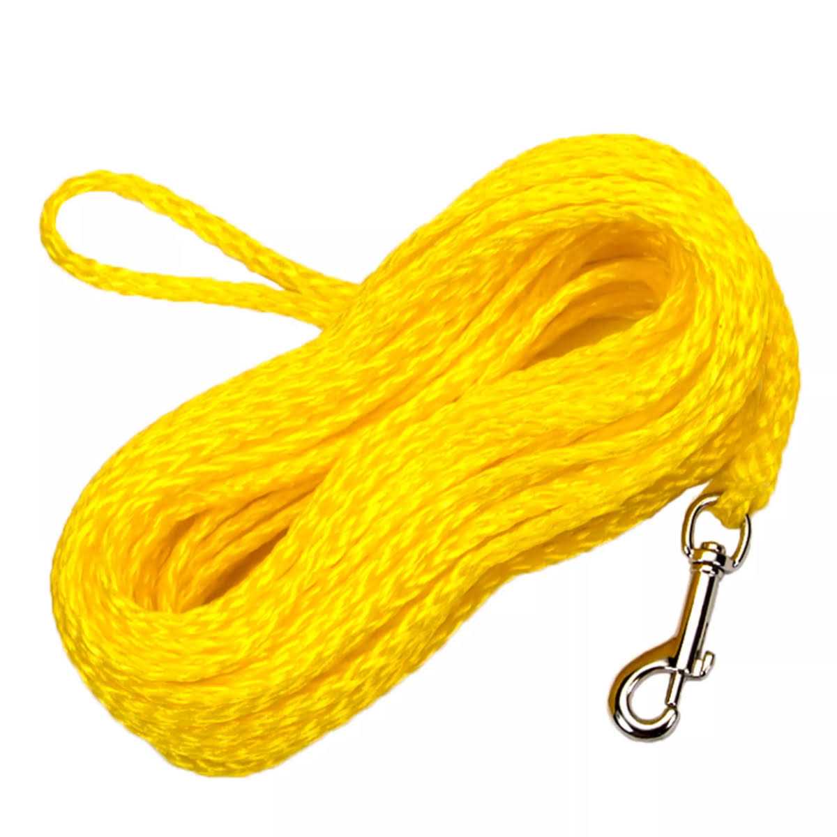 Water & Woods Hollow Poly Braided Dog Check Cord