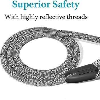 Alternative view of Iyoshop 6 FT Durable Slip Lead Dog Leash with Zipper Pouch, Padded Handle and Highly Reflective Threads