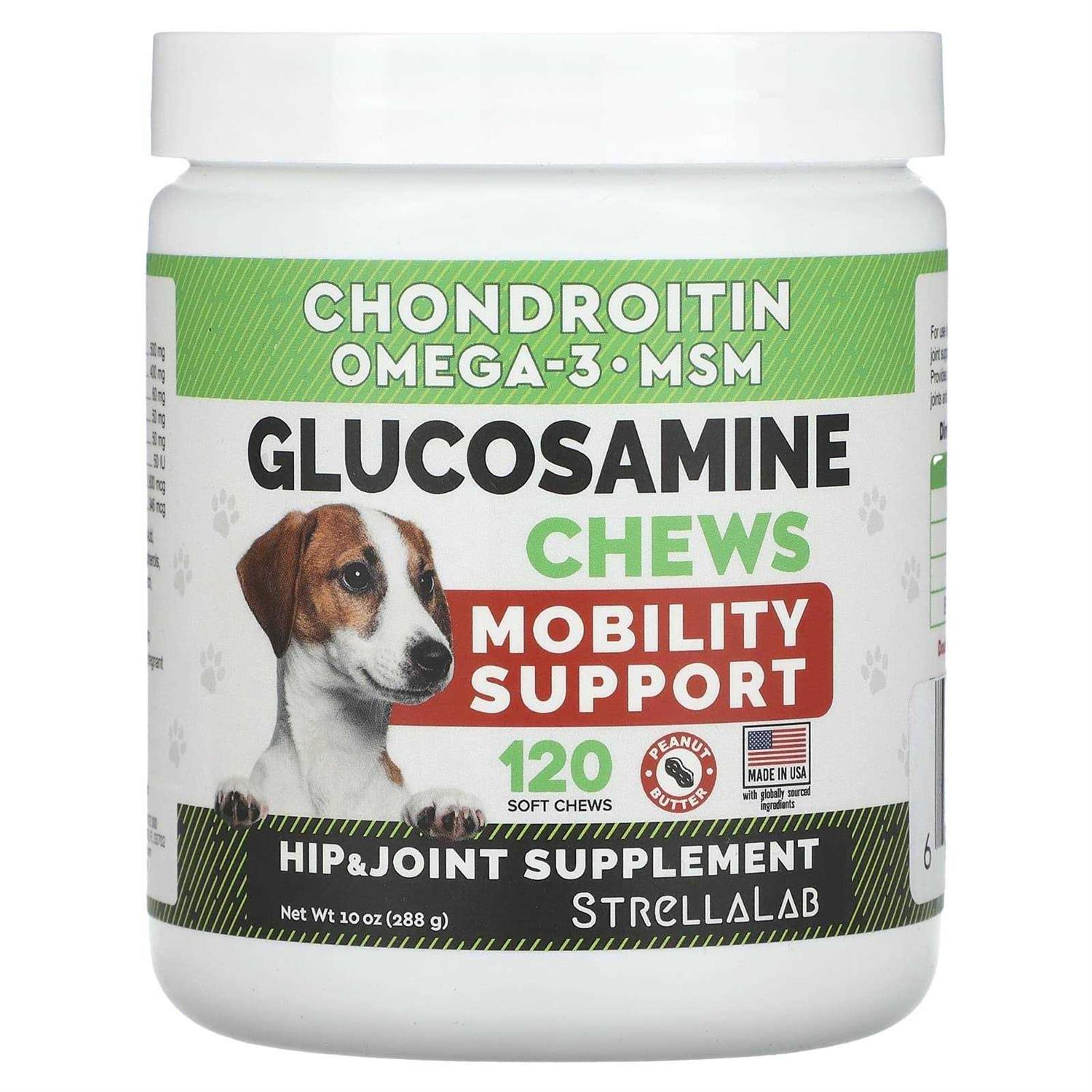 Alternative view of StrellaLab Glucosamine Chews, for Dogs and Cats