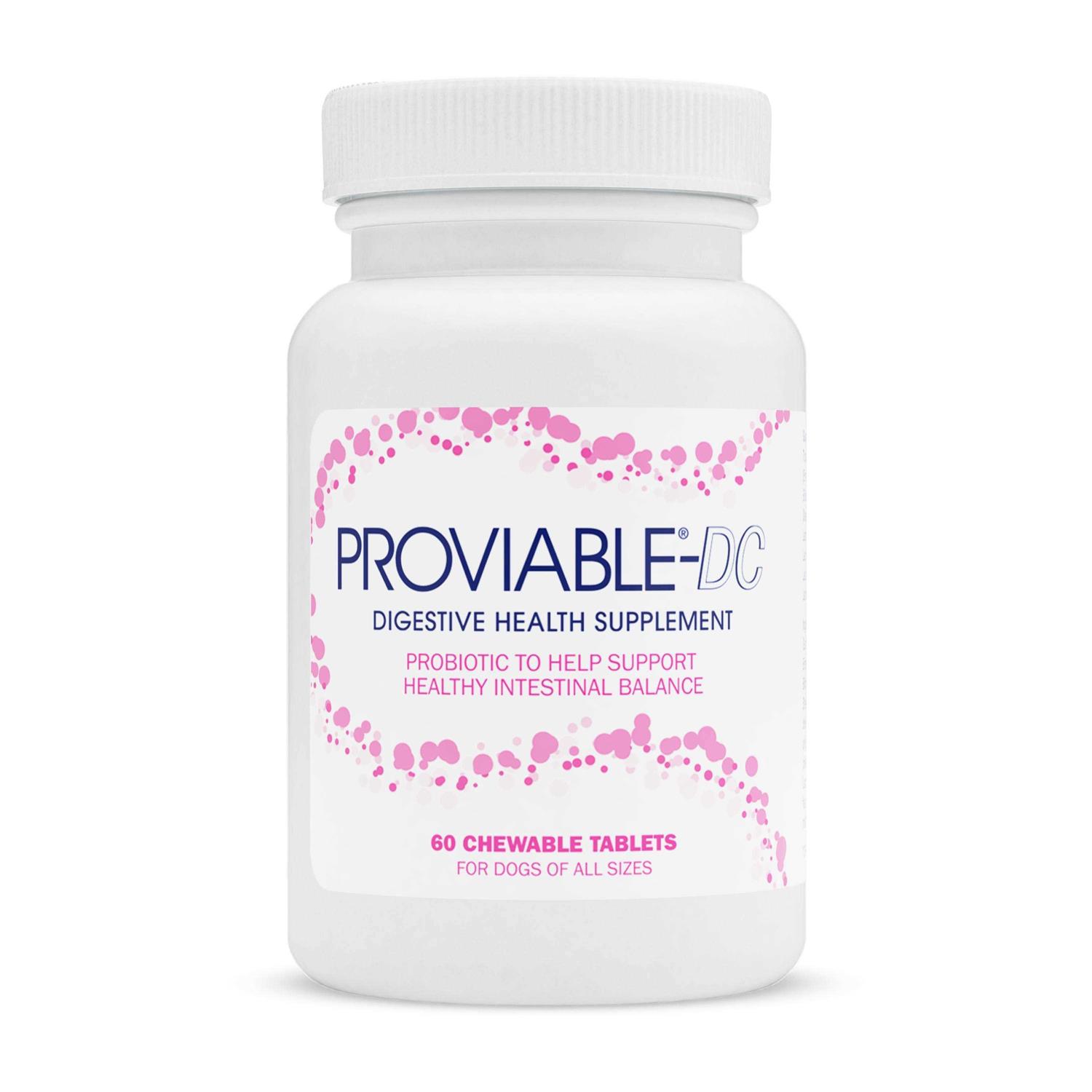 Alternative view of Nutramax Proviable Digestive Health Supplement Multi-Strain Probiotics and Prebiotics for Dogs