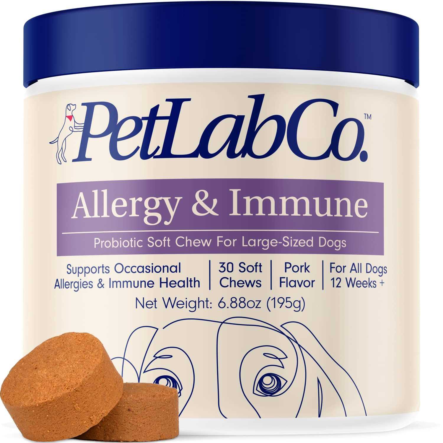 PetLab Co. Allergy & Immune Support Your Pup with Seasonal Allergies