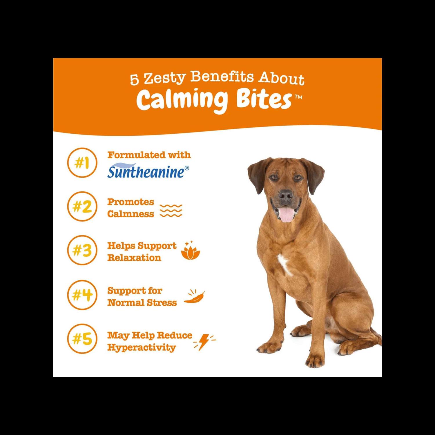 Alternative view of Zesty Paws Calming Bites Soft Chews for Dogs