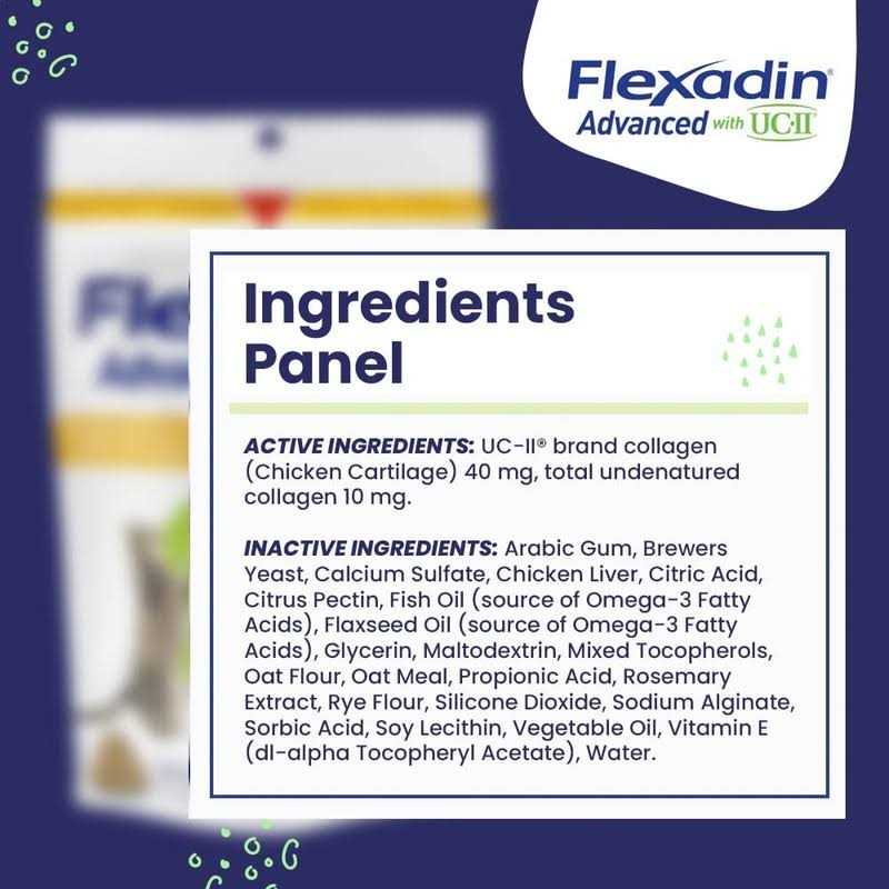 Alternative view of Flexadin Advanced Chews with UC-II for Dogs & Cats