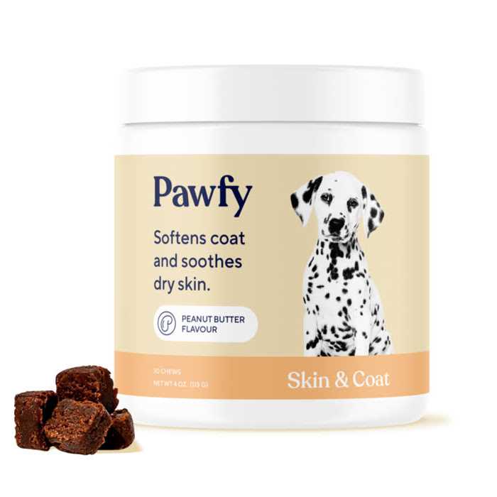 Alternative view of Pawfy Skin & Coat Soft Chews