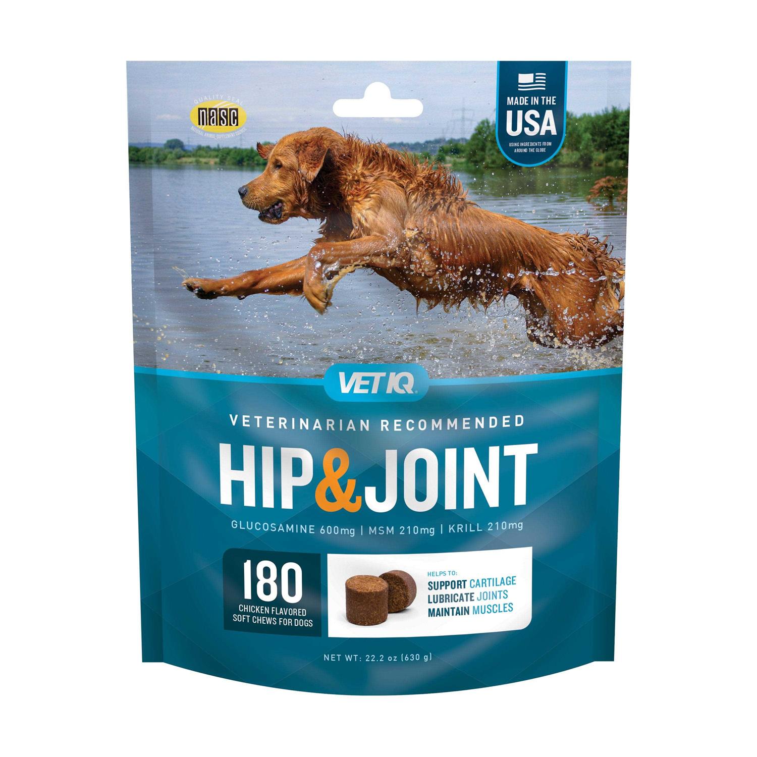 VetIQ Hip & Joint Chews for Dogs