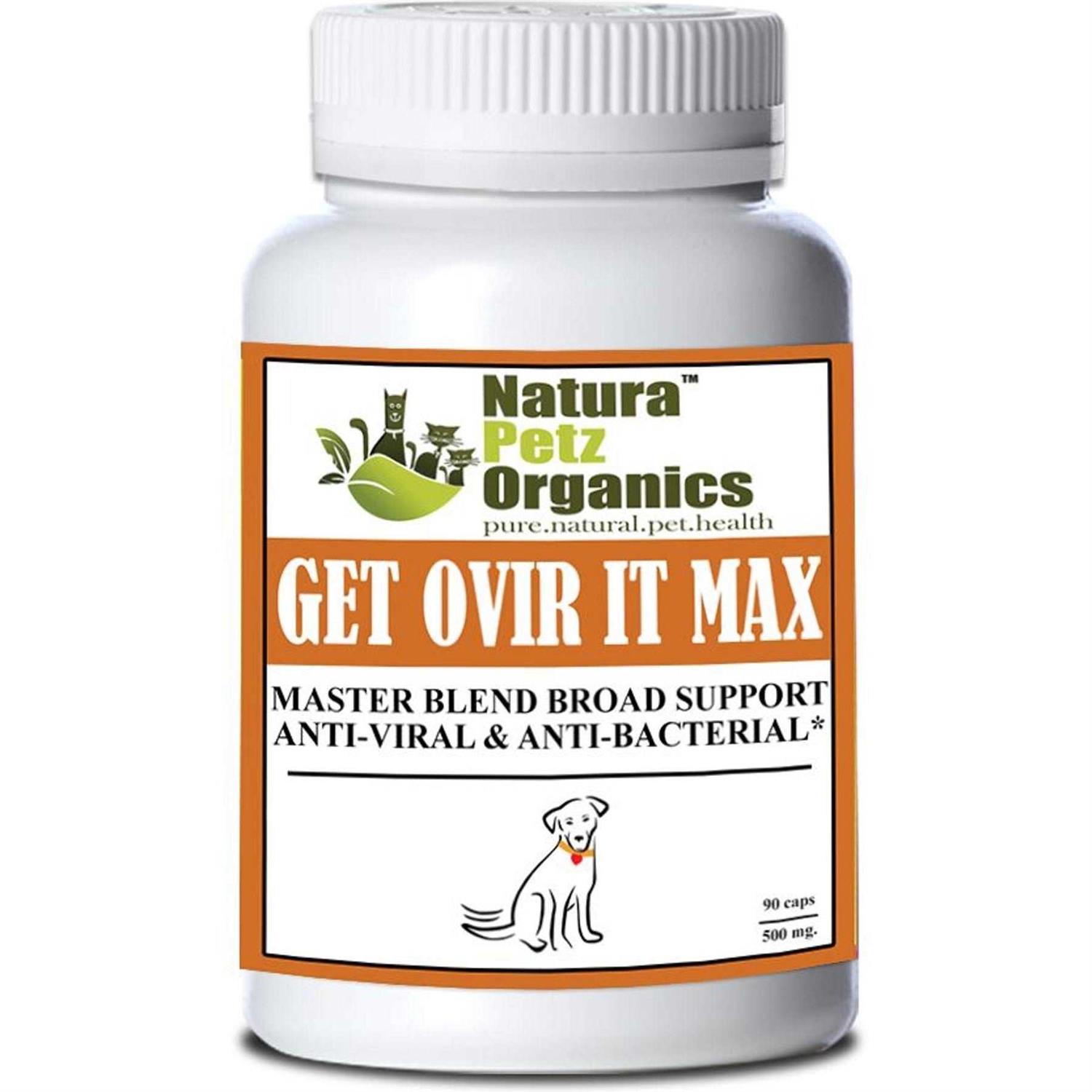GET OVIR IT Max* Master Blend Broad Spectrum Plant Anti Viral Anti Bacterial For Dogs And Cats* DOG