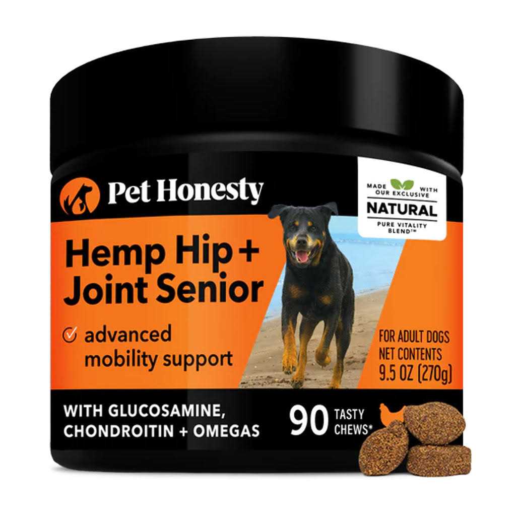 Pet Honesty Hemp Hip + Joint Health Senior
