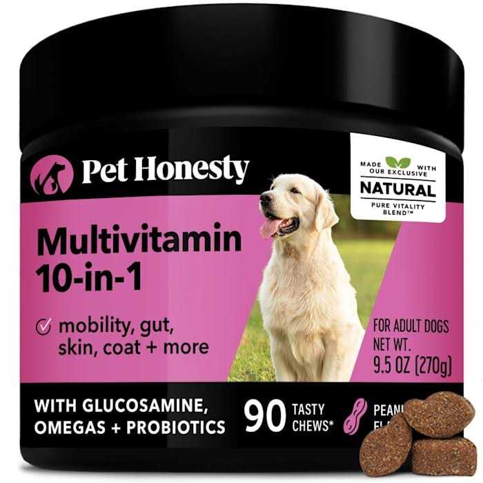 Pet Honesty Dog 10 in 1 Multivitamin Glucosamine Soft Chews