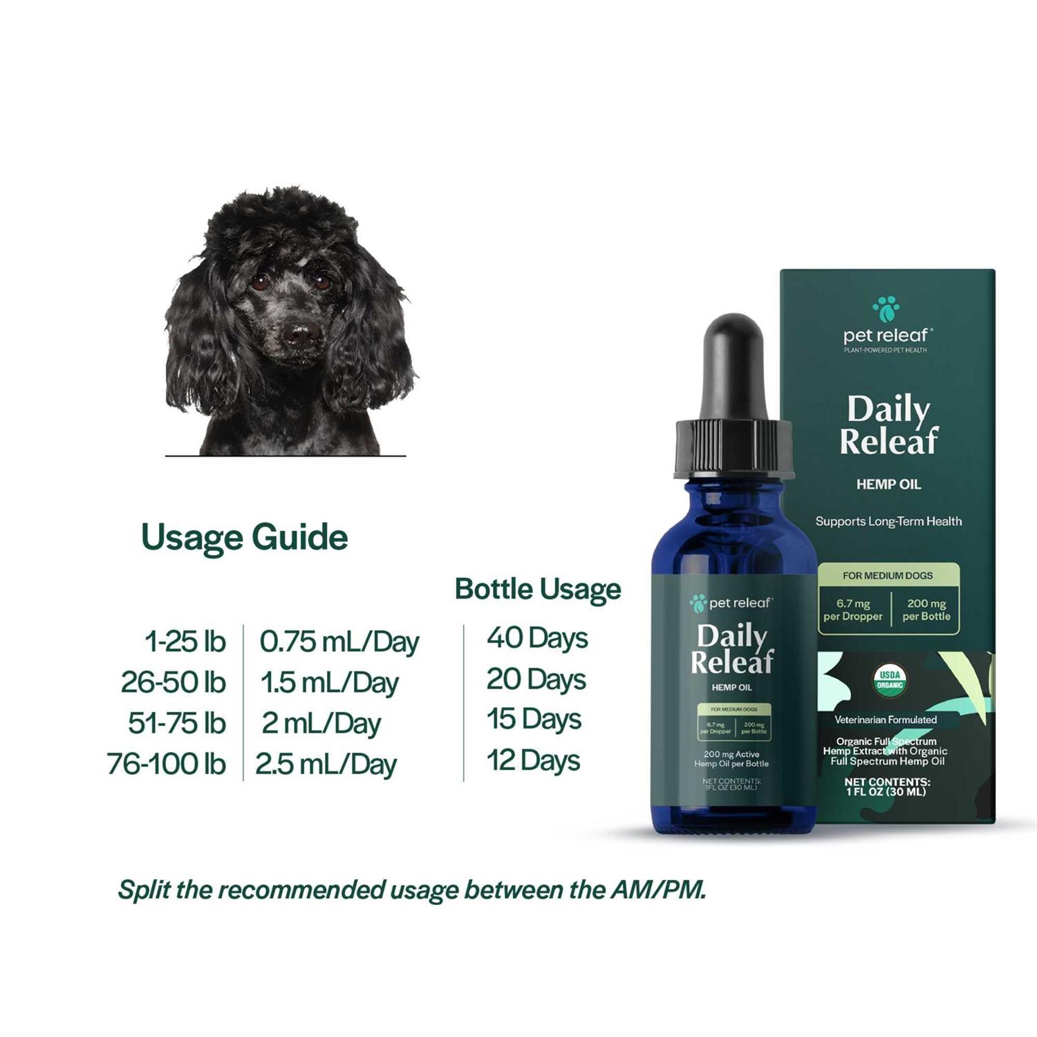 Alternative view of Pet Releaf Oil Dogs