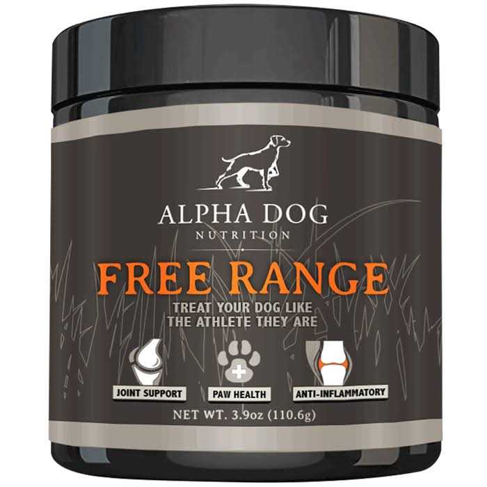 Alpha Dog Nutrition Free Range Hip & Joint Supplement for Dogs