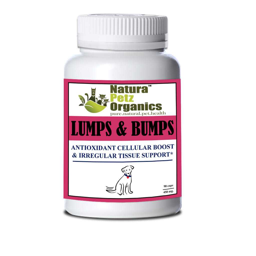 Natura Petz Organics Lumps and Bumps Capsules Irregular Tissue Support* for Dogs and Cats*