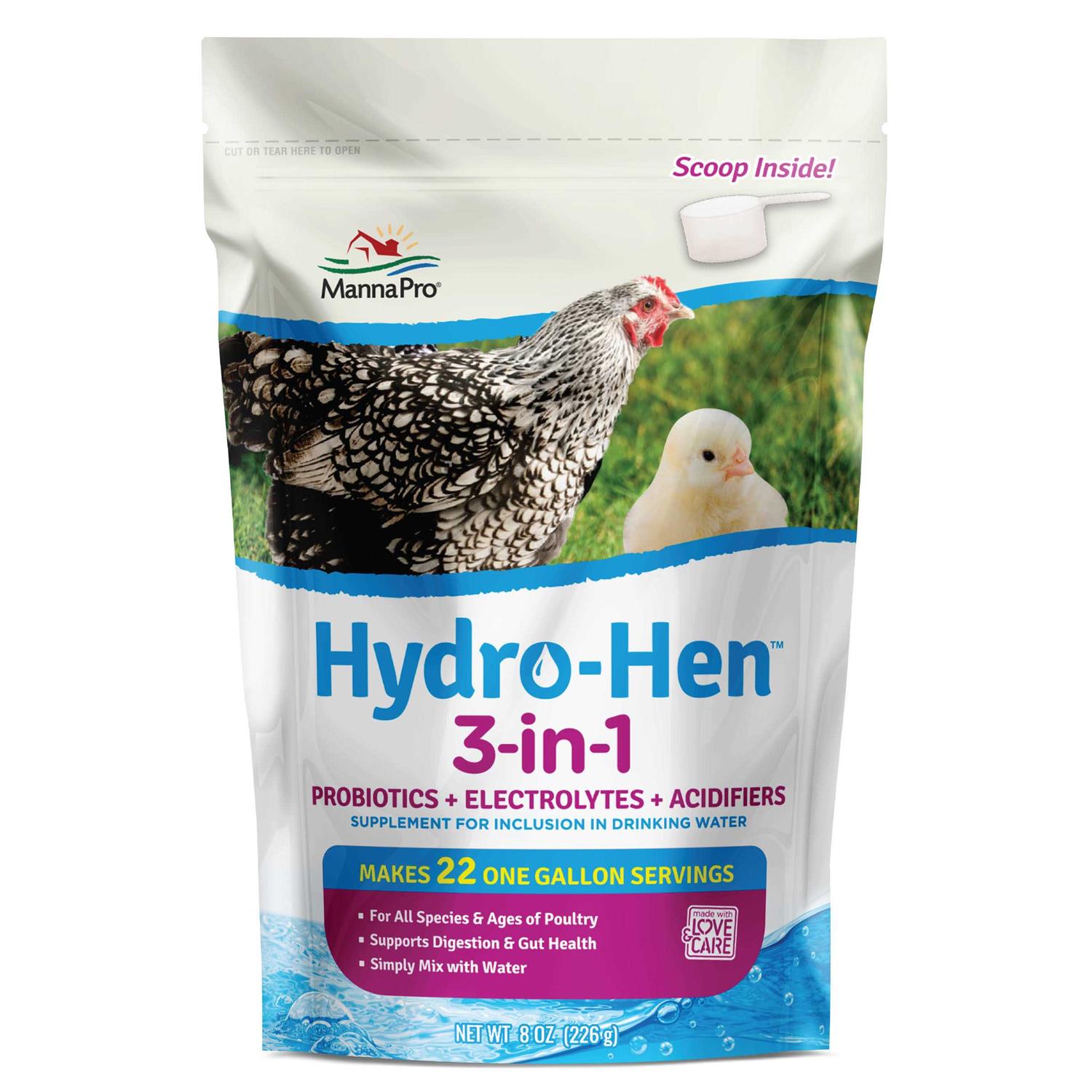 Manna Pro Hydro-Hen 3-in-1 Supplement