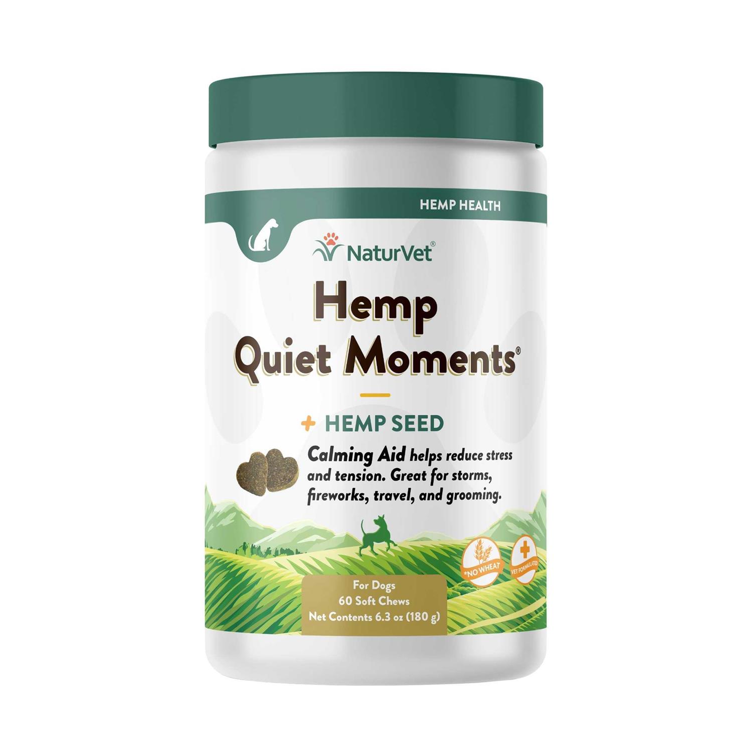 NaturVet Hemp Quiet Moments Calming Aid