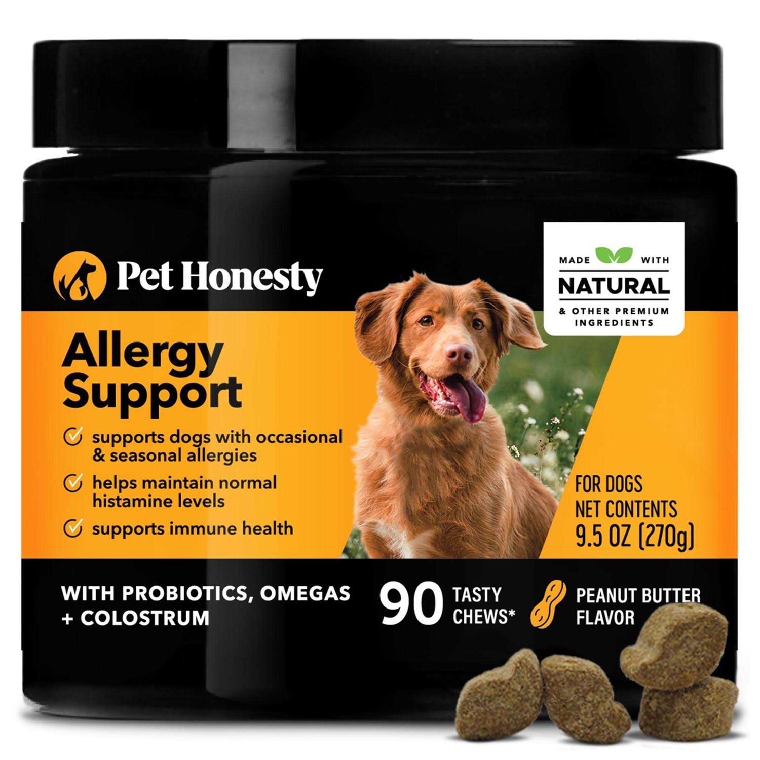 Pet Honesty Allergy Support Dog Soft Chews