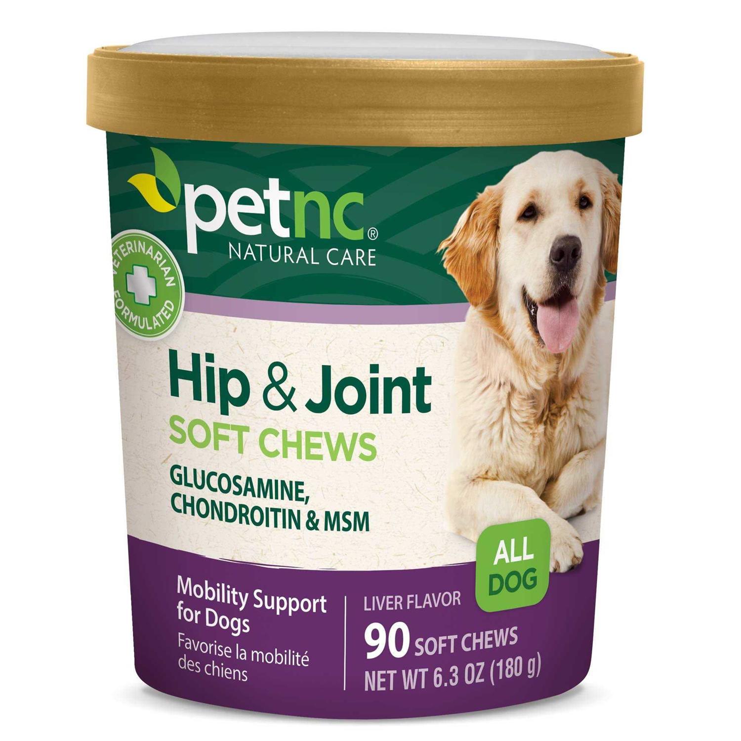 PetNC Natural Care Hip and Joint Soft Chews for Dogs