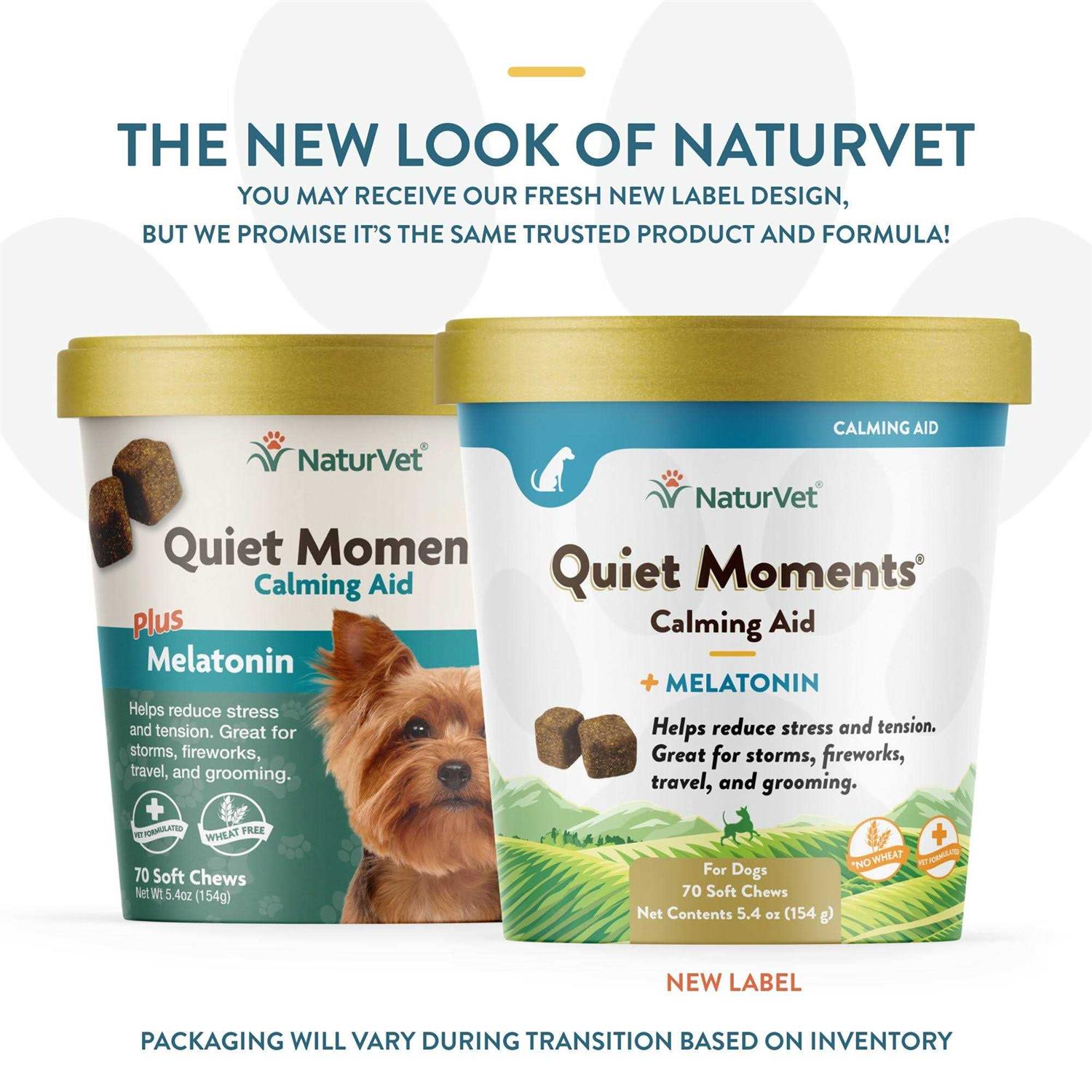 Alternative view of NaturVet Quiet Moments Calming Aid Plus Melatonin Dog Soft Chews