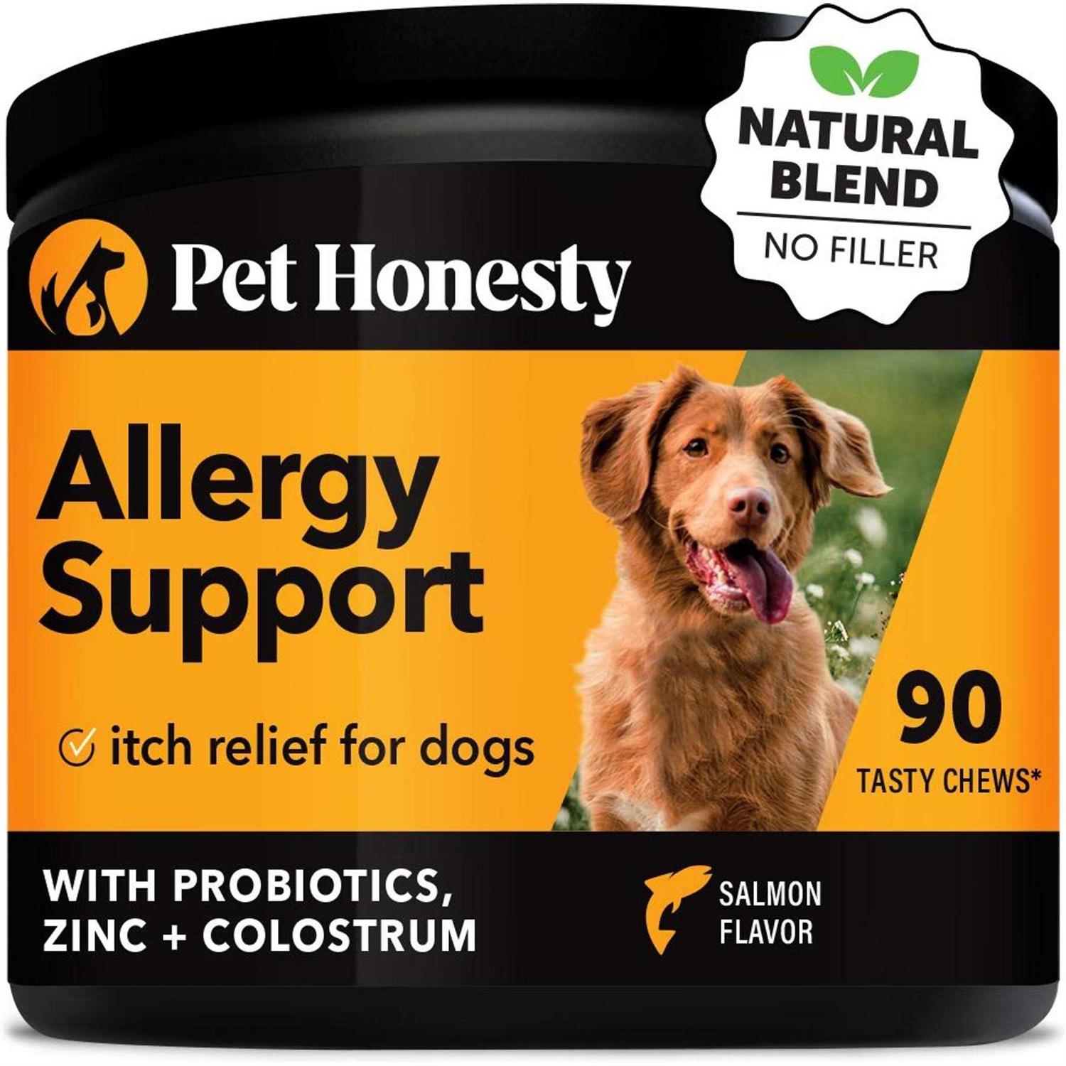 Pet Honesty Allergy Support Chews for Dogs