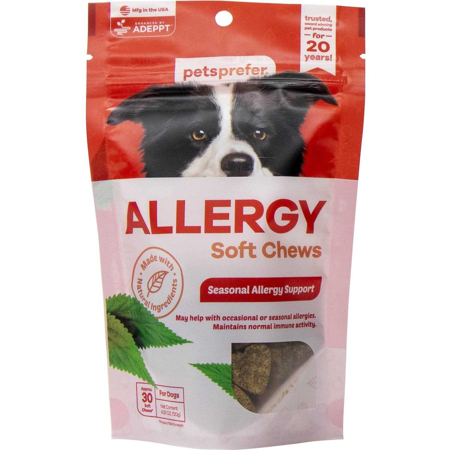 PetsPrefer Allergy Soft Chews for Dogs