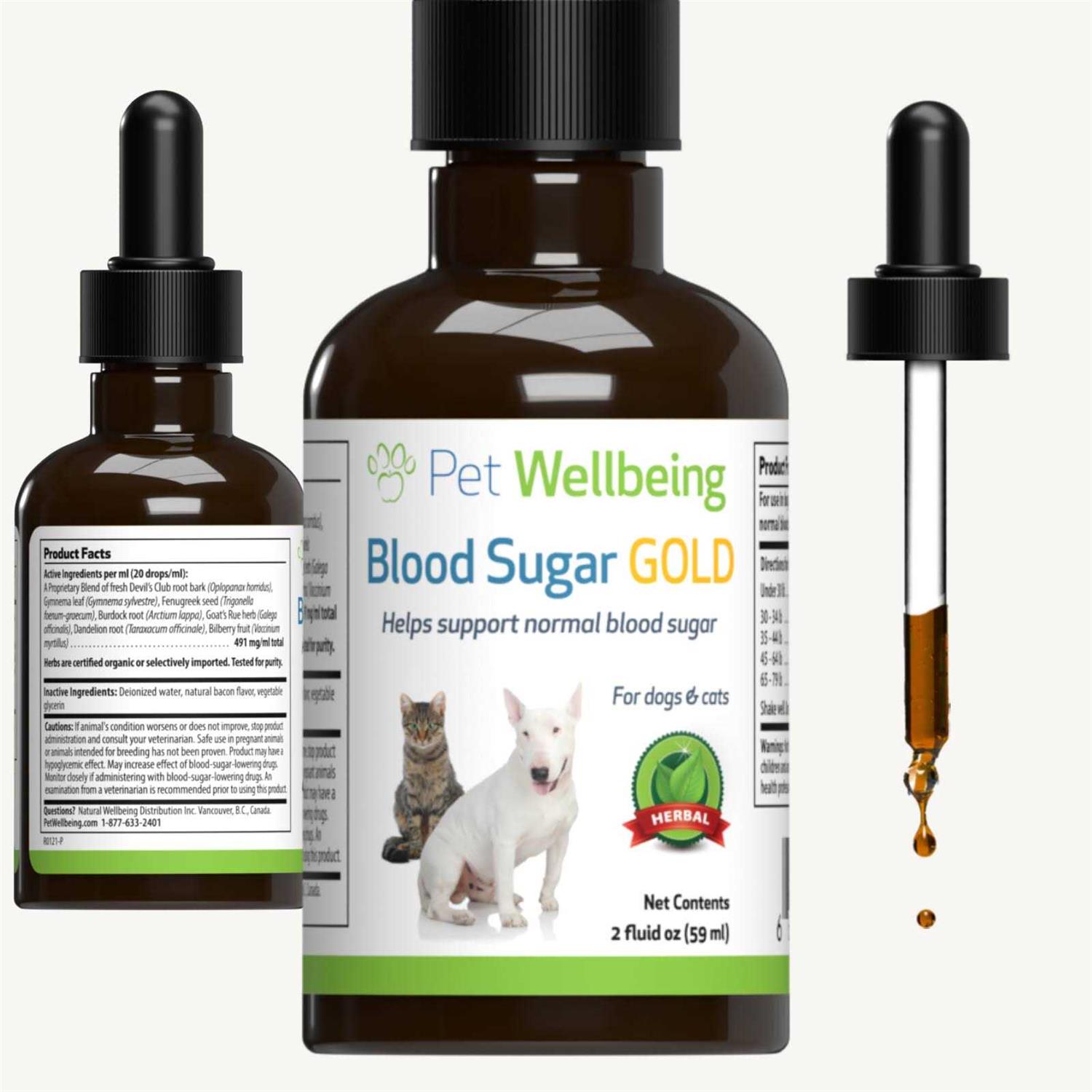 Alternative view of Pet Wellbeing Blood Sugar Gold for Dogs