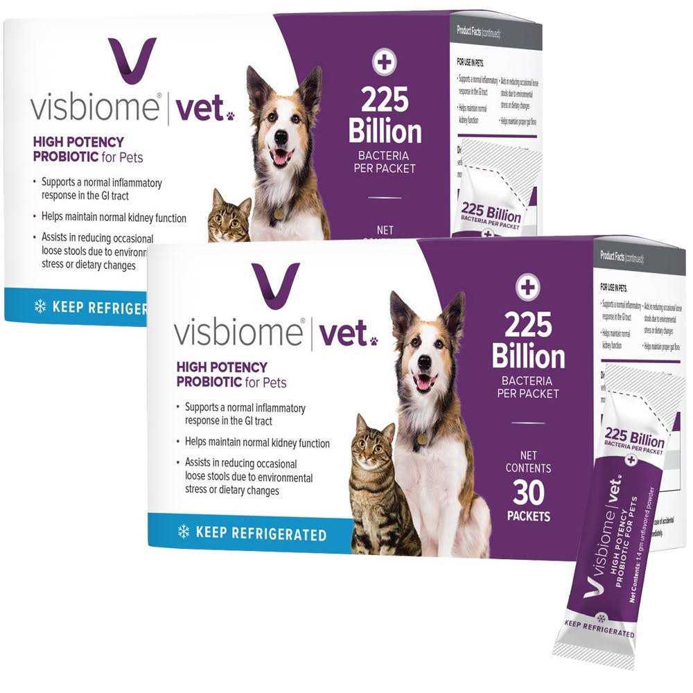 Alternative view of Visbiome Vet High Potency Probiotic for Pets