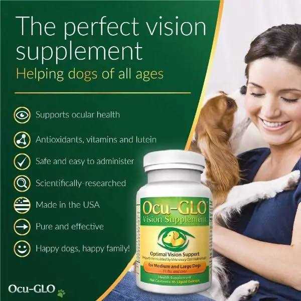 Alternative view of Ocu-gLO for Medium to Large Dogs