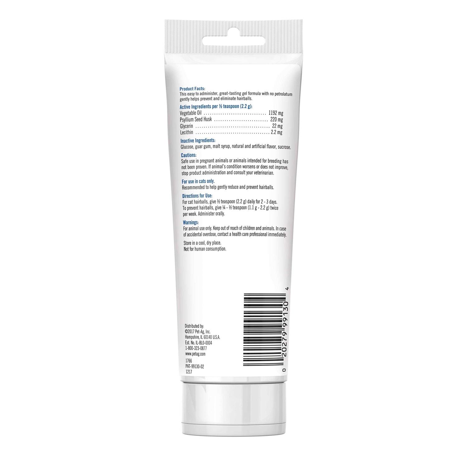 Alternative view of PetAg Hairball Solution Gel for Cats