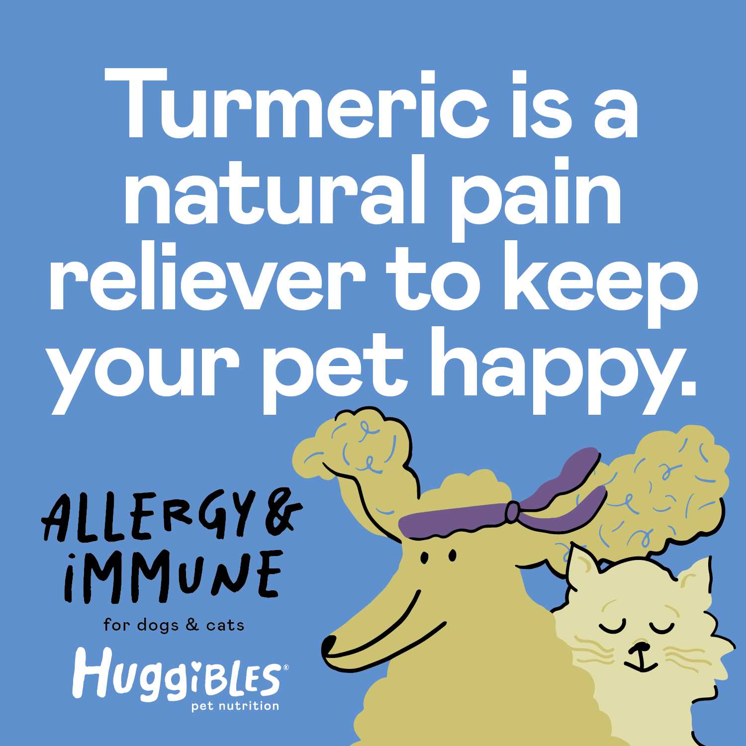 Alternative view of Huggibles Allergy & Immune 2-oz Liquid Supplement for Dogs & Cats