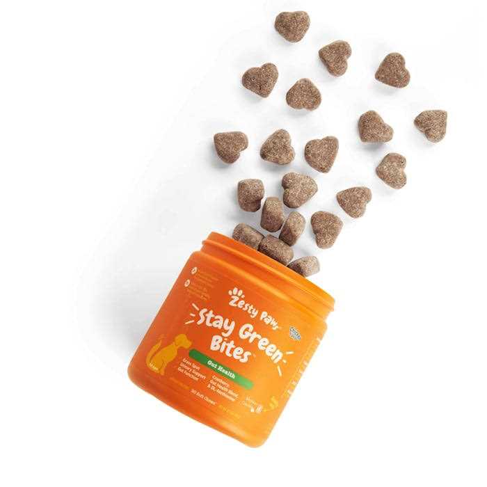 Alternative view of Zesty Paws Stay Green Bites for Dogs