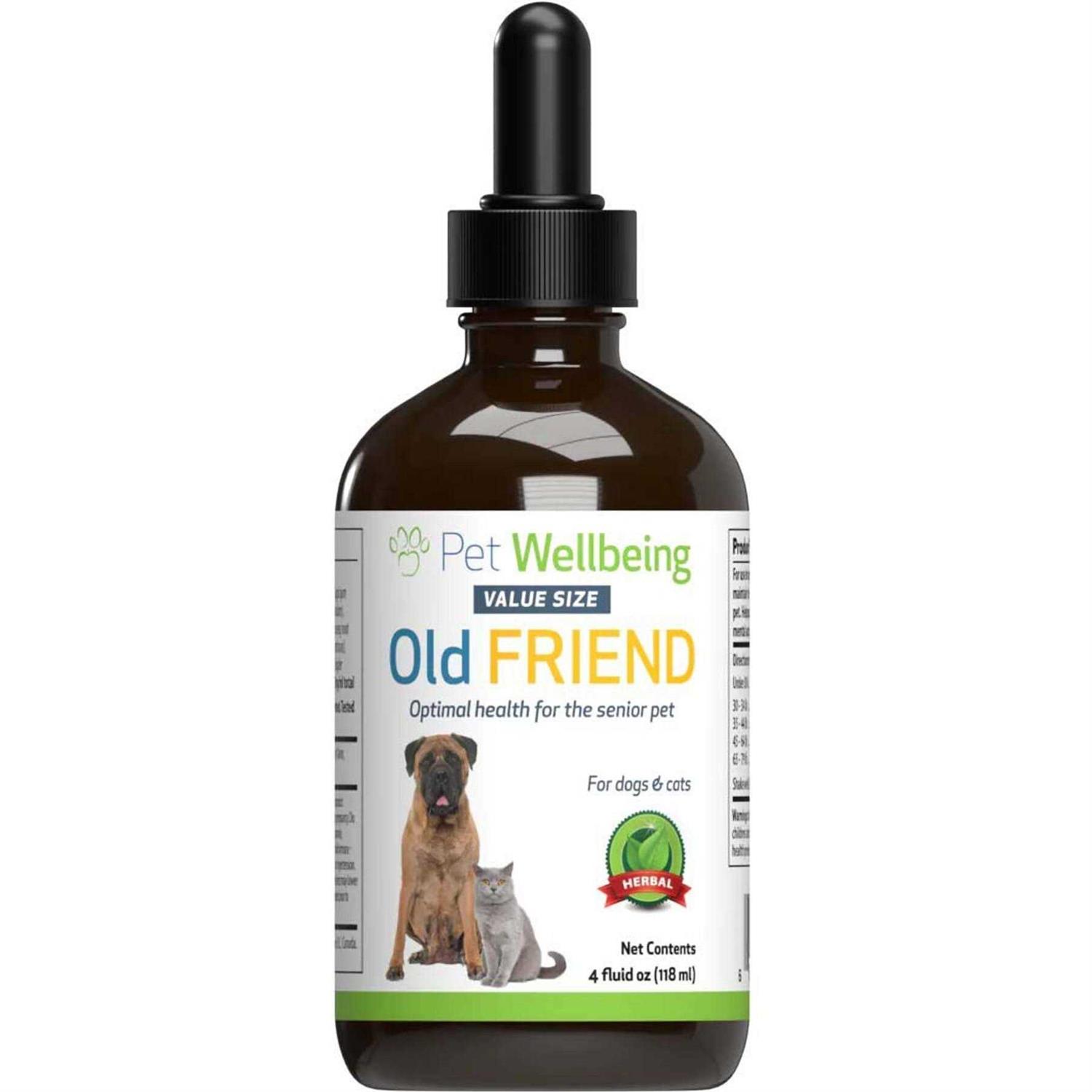 Pet Wellbeing Old Friend for Senior